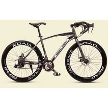 입문용 로드 바이크 사이클 알루미늄 레이싱, 플래그십 24단 매트 그레이