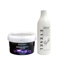 셀렉티브 노바 탈색약 1000g+이브셀 6% 산화제 800ml