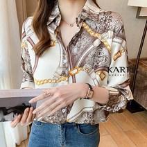 카라 KARRA 체인레더블라우스 A3F0390