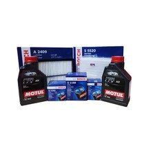 보쉬 포터2 2.5 CRDI (에어+오일+에어컨+모튤엔진오일)A2084+O1188+S5538+POWER LCV ECO 5W30 (8L)