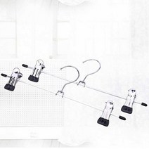 행거 까사미아헹거 1020pcs 미끄럼 방지 조절 스탠드 걸이 바지 스커트 옷 회전, 검은색, 20개