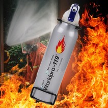 휴대용 간이 소화기 차량용 가정용 주방용 캠핑용, 소형-실버