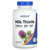 Nutricost 밀크시슬 250mg 캡슐 240정