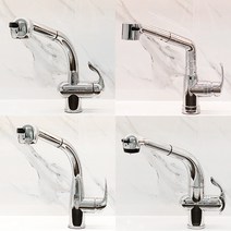 한샘이펙스 주방수전 싱크대수전 입수전 거위목 링고 셀프교체 주방수도꼭지 벽수전원홀, 2.ST-400