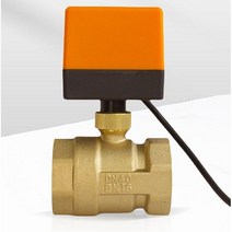 자동 제어 전동 구동기 양방향 배관 보일러 난방 제어, 3선식2제어 2 /57mm 2방향 AC220V
