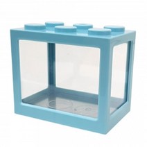 6구 어항 블루 블럭모양 미니어항 어항뚜껑부품, 76966: 블루 6e16