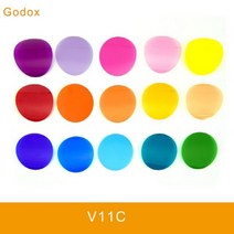 Godox AK-R1 S-R1 헛간 문 Snoot 컬러 필터 반사경 벌집 AD200 H200R V1 플래시 헤드 용 디퓨저 볼 키, 10 V-11C