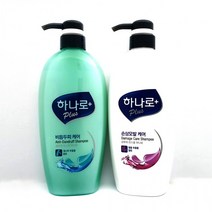 애경 하나로 샴푸 린스 한번에 비듬케어 손상모발케어, 애경 하나로PLUS 손상모발케어680ml
