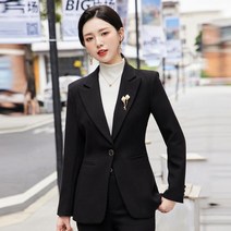 여성 정장 의류 비즈니스 사무직 정장