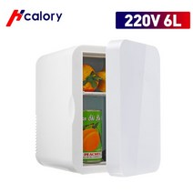 차량용냉장고 캠핑용냉장고 hcalory 12v 휴대용 자동차 냉동고 6l 미니 자동차, 6리터