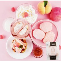 전주 소부당 복숭아떡 한옥마을 맛집 찹쌀떡 크림치즈 수능 답례 단체 선물, 복숭아떡2개입