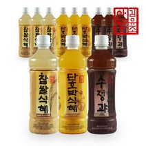 안동김유조 찹쌀식혜4병 + 단호박식혜4병 + 수정과4병 (총12병), 단품