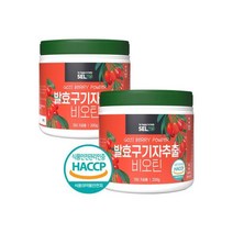 Selth 발효 구기자 추출 비오틴 국산 HACCP 분말 200g 2개