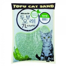 미라클 두부모래 7L x 4개녹차