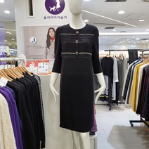 올리비아하슬러 트위드팔부소매원피스203