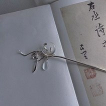 헤어 스틱 비녀 한복 머리 뒤꽂이 유행 고대 스타일 머리핀 복고풍 술 펜던트 검은 샌들 우드 헤티안 옥