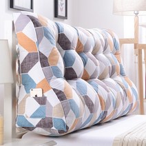YnJ 침대 헤드쿠션 허리 등받이 대형 삼각 등쿠션, 42.길이 200x높이 60x두께 30cm  +북유럽