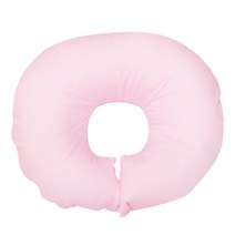 발롱뷰티 경락용 안면 면베개 버건디 딥퍼플 면100%, 1개, 연핑크