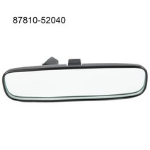 룸미러 Yaris Corolla 87810-52041 용 도요타 홀더 포함 내부 백미러 후면 보기, 한개옵션0