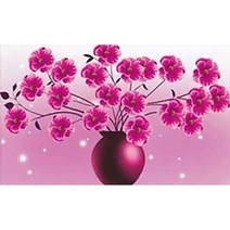 아리따운 꽃화병 (5D)(샤이닝) 보석십자수 40x65zE7..0EA, 본상품선택