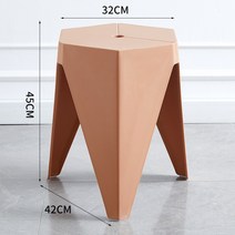 플라스틱의자 편의점 행사 플라스틱 인테리어 가벼운 간이 투명 의자 야외 컬러 카페, I