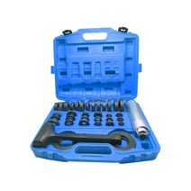 WELLVIE SST 특수 공구 베어링 오일 씰 압입 피팅 툴 베어링 임베디드 삽입 범용 [ 37점 세트]