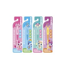 캐치티니핑 시즌4 하츄핑+샤샤핑+포실핑+말랑핑 피규어 칫솔 혼합구성, 4개, 1개