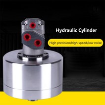 유압 실린더 작기 전동 hydraulic cylinder 중간 솔리드 로터리 고정밀 표준 65 80 100 125 150 3 클로 척 램, rh-100 스레드 m20