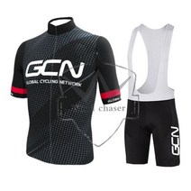 GCN 남자 사이클링 저지 세트 비브 반바지 세트 여름 정장 자외선 방지 자전거 레이싱 의류 모든 지형 사이클링 의류, summer Set5_XS
