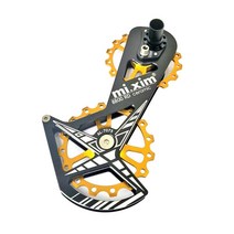 도로 자전거 16T 자전거 후방 Derailleur 알루미늄 합금 세라믹 베어링 풀리 케이지 시스템은 티아그라 용 시마노, 골드 8800RD, 골드 8800RD