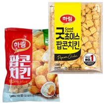 하림 프로라인 팝콘치킨 1000g, 1개