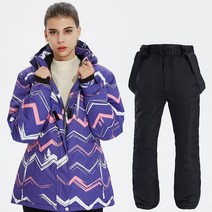 스키 복 보온 통기성 재킷 스키팬츠 바람막이 방수 스노우보딩 슈트 여성용 겨울 세트 코트