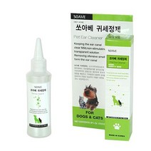귀지 애완견귀세척제 퍼그 저자극 시바견 중형강아지, 상세페이지 참조