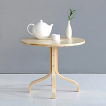 마켓비 BENWOOD 사이드테이블 D60 YC14H 내추럴, 색상:기본