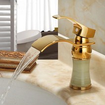 콜러수전 Kohler 구리 뜨거운 차가운 물 Liyu 돌 얼굴 카운터 욕실 캐비닛 복고풍 유럽 골동품 미국 화장실 주방 욕실 수도꼭지