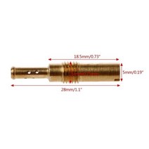 예초기 부품 카브레타 Keihin CB GY6 KOSO PE CVK FCR 기화기용 느린 파일럿 제트 바이스 인젝터 노즐 32/, 01 32