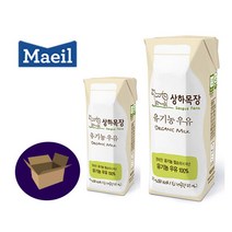 매일유업 매일 상하목장 유기농오리지널 흰우유 125ml x 12팩 [BOX 안전포장], 12개