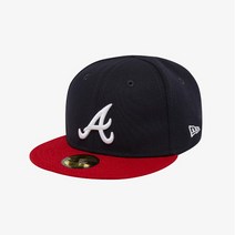 [AK PLAZA] [뉴에라키즈]MLB 마이퍼스트 애틀랜타 브레이브스 사이즈캡 네이비(11437982)