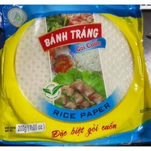 베트남 월남쌈 라이스페이퍼 짜조피 BANH TRANG 22cm/16cm(200g), 1팩 / 200g (16cm)