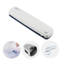 카피어랜드 퀄맥스 코팅기 초슬림 A3 2롤러 H360 +코팅지+코너라운더+링, 단품