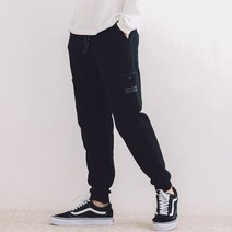 에프티엔티 [당일출고] 헤비 스웨트 트레이닝 카고 포켓 조거 팬츠 (기모선택) (4color)