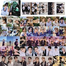 아이돌 포토카드 55 개/대 Kpop Stray Kids 사진 카드 시간 아웃 Lomo Straykids 팬 컬렉션 앨범 아이돌 선, 16 MM-Time