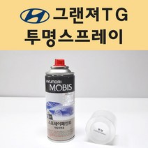 현대 그랜져TG 투명붓펜 투명스프레이 프라이머 브랜딩클리너 컴파운드 퍼티 신나 시너 세차타월 종이사포 커버링테이프 콤파운드 빠데 타올 빼빠 프라이마 차량용 도색 자동차 카 페인트, 선택:그랜져TG 투명스프레이(모비스)