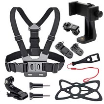 호환 고프로마운트 액션캠거치대 고프로삼각대마운트 액션캠마운트 GoPro Hero 8 블랙 케이스 방수 60M 하, 03 Set 3
