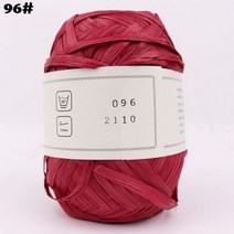 뜨개 실 질 털실 40g80m볼 여름 100 면 라피트 원사 diy 손 해변 태양 면, 96