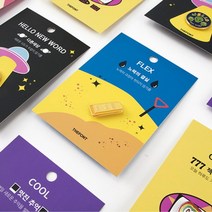 일음쇼핑^^*m더폰트 뱃지OK.FLEX.HELLO NEW WORD 더뱃지 장식 패션 배지 소품 디자인 다용도일medi^*^