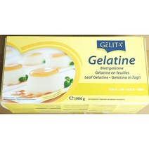 1kg 골드 화이트 리프 젤라틴 제과제빵 간식만들기 간편한아침 홈베이킹 소보루빵 붕어빵 브런치