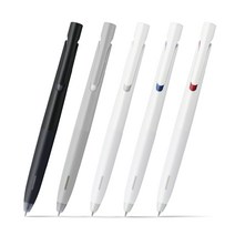 BLEN 제브라 블렌 단색 유성볼펜 진하고 부드러운 에멀젼 잉크 0.5mm 0.7mm 10개입, 0.7 화이트_블랙잉크×10개입 (BA88)
