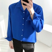 베이직바이블 린넨 부드러운 오픈카라 셔츠 남방