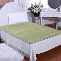 청대자리 대나무돗자리 여름자리 고급대자리 여름카페트 쇼파패드/비닐가방 포함, 싱글 (90x180cm)